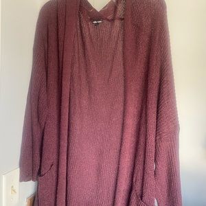 Purple Cardigan